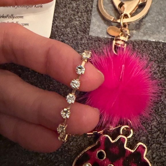 Kirk’s Folly NEW SET OF 3 KEY RINGS OR PURSE “dangles” - Picture 8 of 16